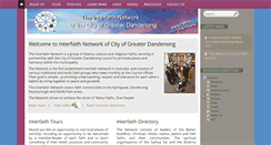 Desktop Screenshot of interfaithnetwork.org.au